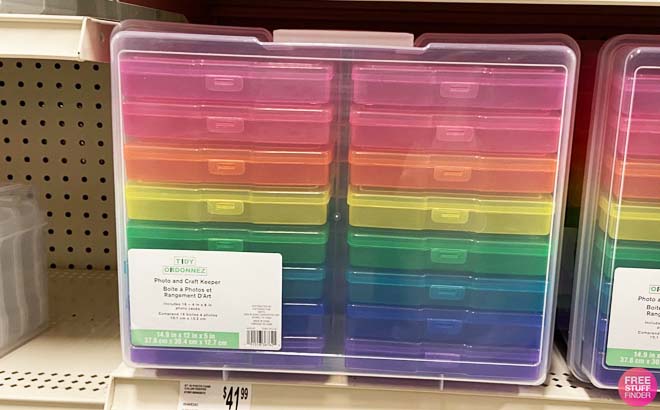 16-Case Photo Keeper $12 at Michaels!