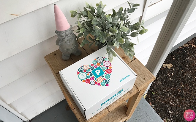 PinchMe Box on a Chair