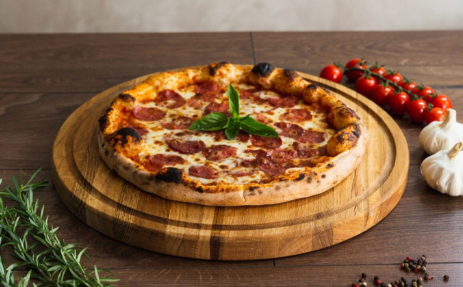 Pizza on the Table