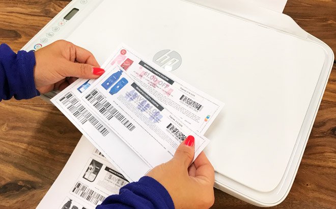 A Hand Holding Coupons