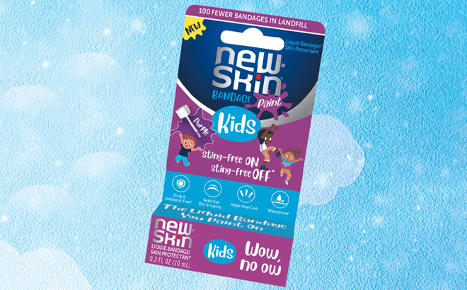 Sample of New Skin Kids Liquid Bandage Paint
