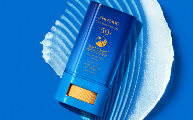 Shiseido Clear Sunscreen Stick SPF 50