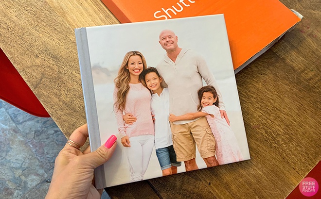 Shutterfly Custom 8x8 Photo Book $4