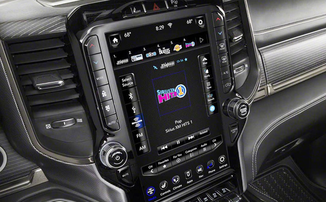 SiriusXM Hits Playing in the Car