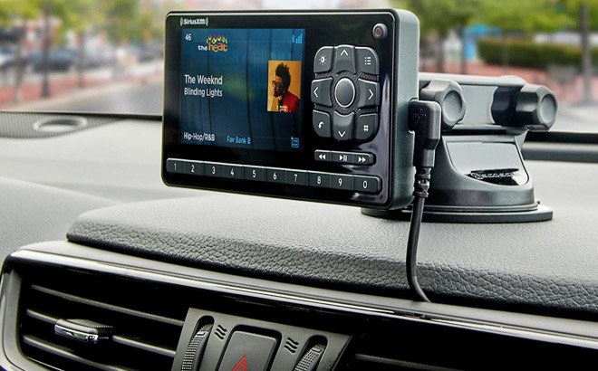 SiriusXM Music Playing in the Car