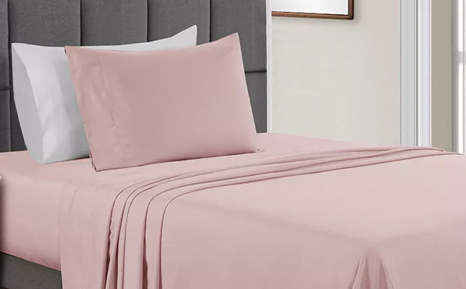 SUNHAM Microfiber Solid 3 Pc Sheet Set Twin