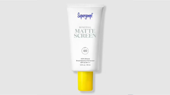 Supergoop Mineral Mattescreen SPF 40 Sunscreen