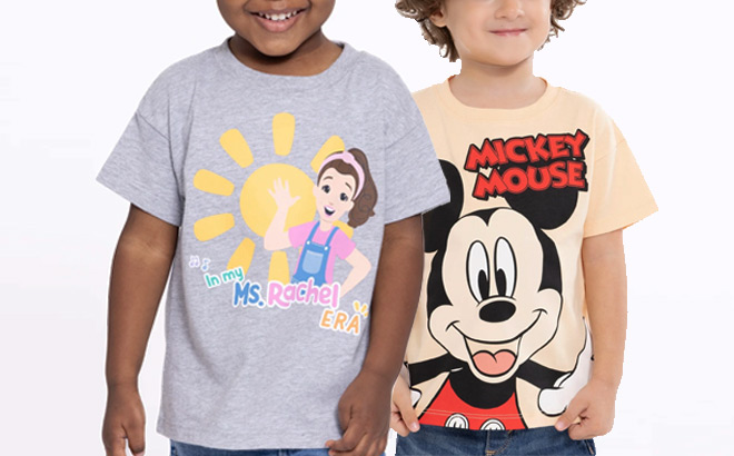 Toddler Character T Shirts