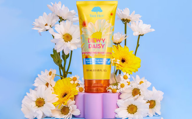 Tree Hut Moisturizing Body Lotion in Dewy Daisy Scent