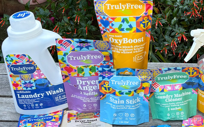 Truly Free Laundry Products