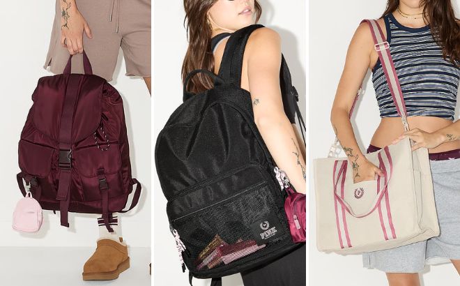 Victorias Secret Backpacks and Tote Bag