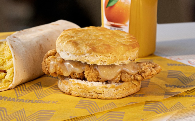 Whataburger Honey Butter Chicken Biscuit