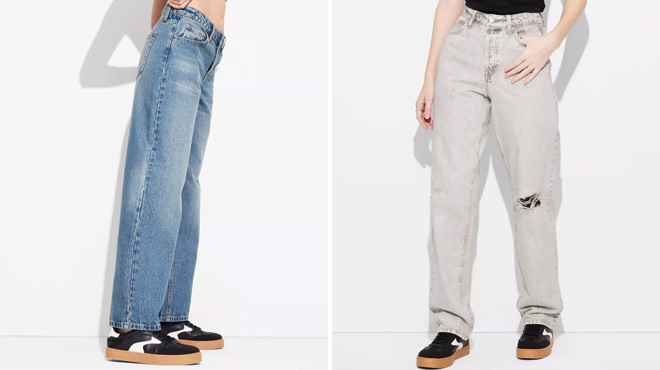 Wild Fable Womens Mid Rise 90s Relaxed Jeans