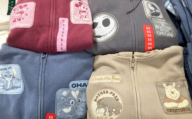 Womens Character Full Zip Hoodies at Sams Club