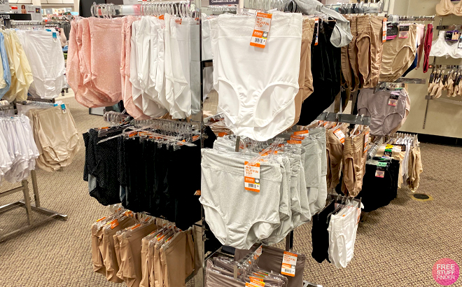 Womens Underwear Preview at JCPenney Store